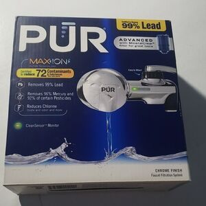 PUR Chrome Finish Faucet Filtration System